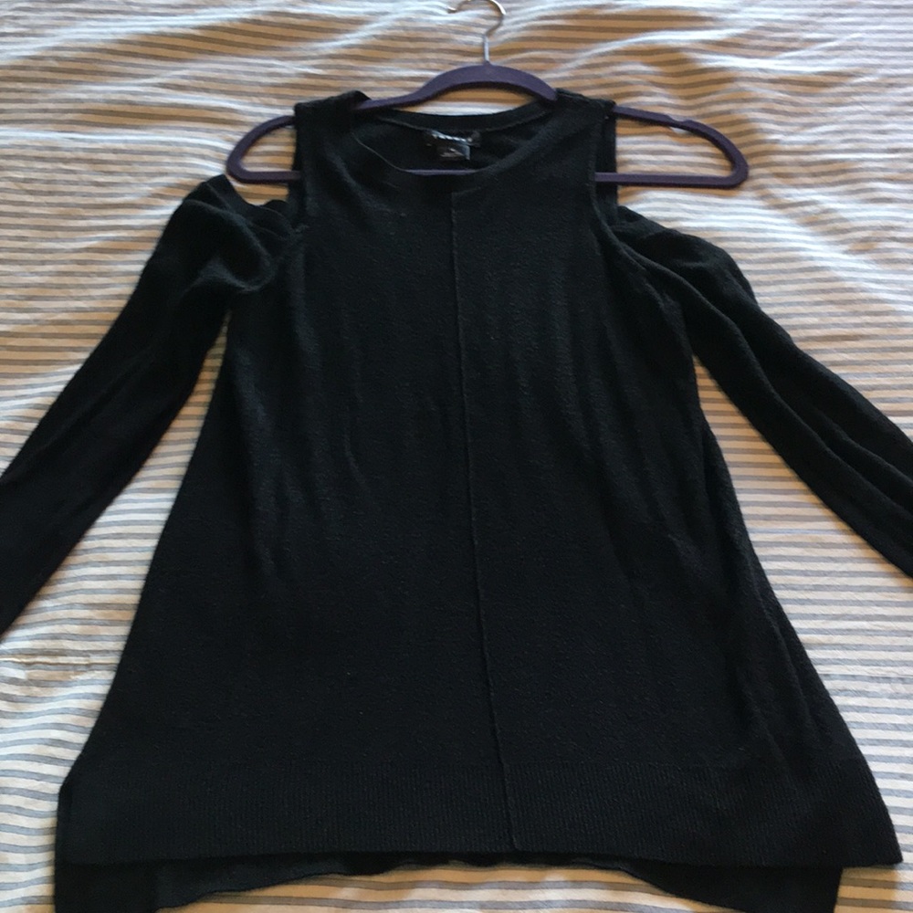 Trouve cold shoulder sweater